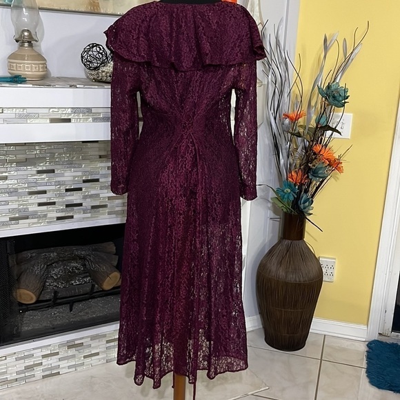 Vintage 80’s Sarah Richards plus corset lace jacket dress 14 - Picture 5 of 8